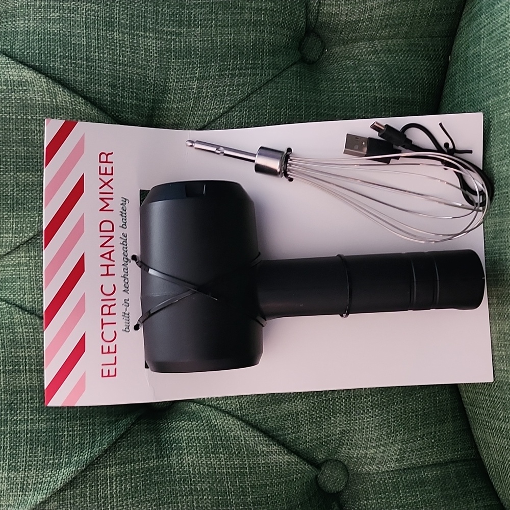 Black Electric Hand Mixer